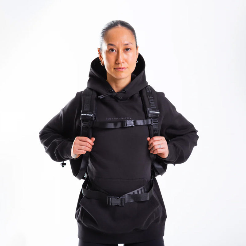 Built For Athletes - Pro Series 25L Gym Backpack - Black