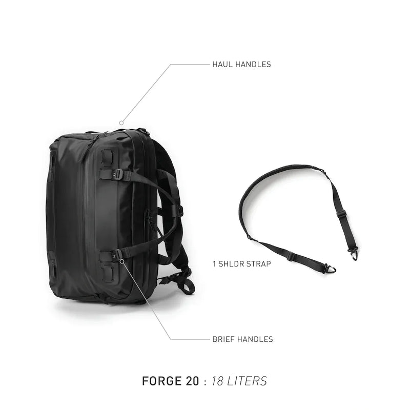 Black Ember Forge-20 Camo Backpack