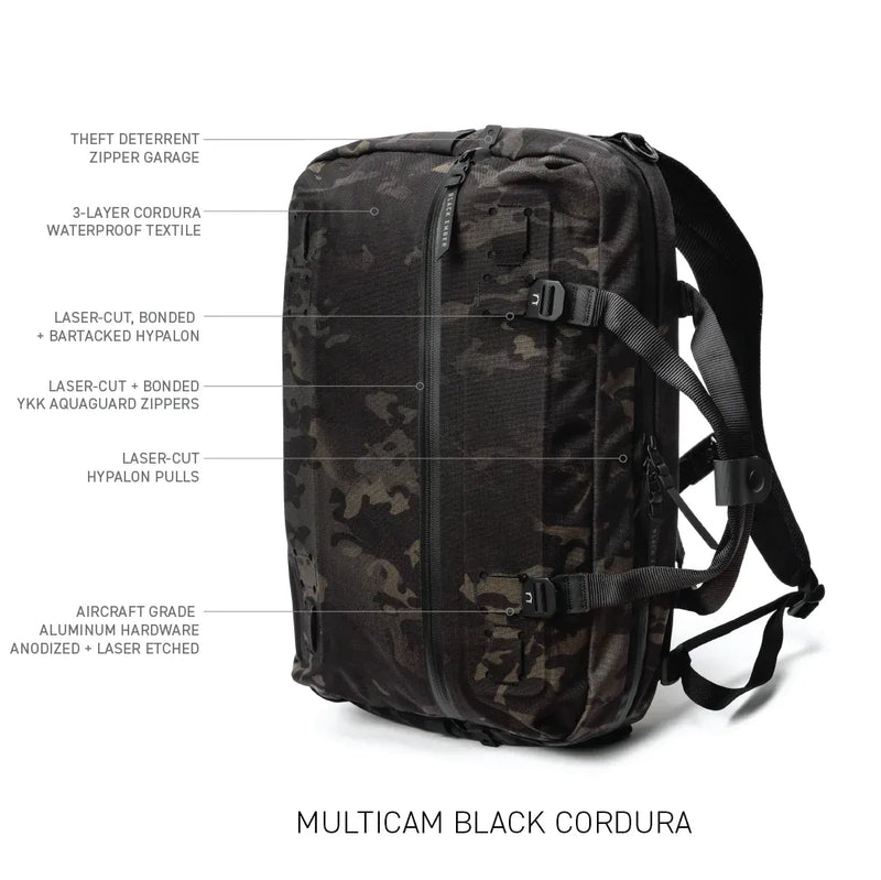 Black Ember Forge-20 Camo Backpack