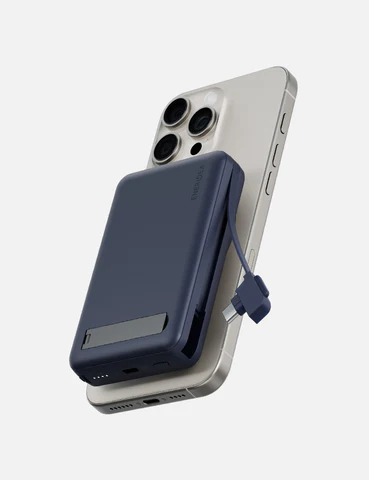 Energea Magpac Pro Plus | 10000mAh Qi2 Powerbank w/ Built-In Cable