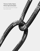 Energea Nyloflex C94 | USB-C to Lightning Cable 1.5m - Black