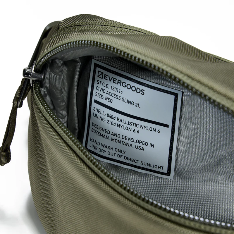 Evergoods Civic Access Sling 2L 2.0 - OD Green