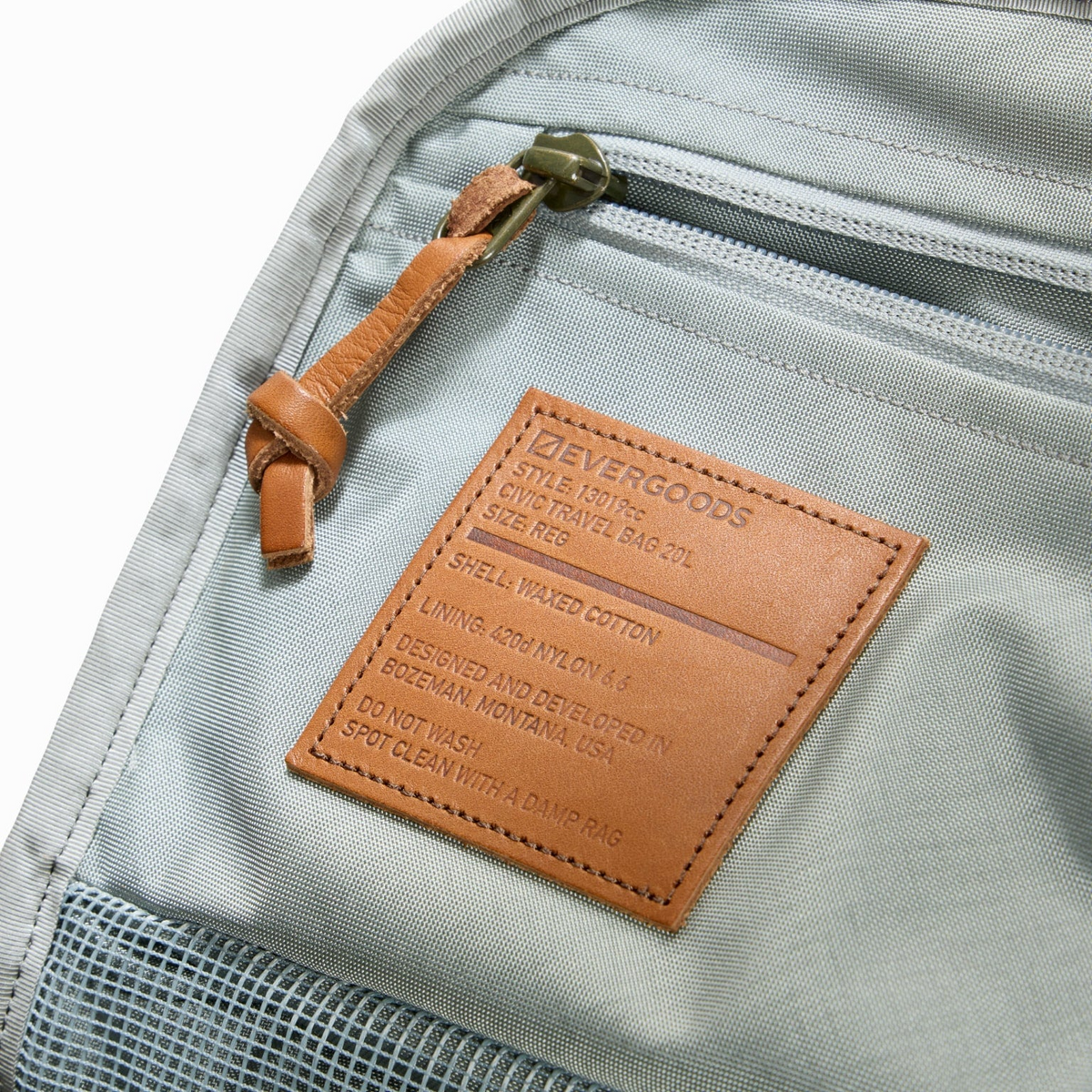 Evergoods Civic Travel Bag 20L - Waxed Canvas – Oribags