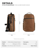 Ctactical CT15 Lite Backpack - Waxed Canvas