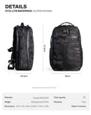 (PRE-ORDER) Ctactical CT21 LITE BACKPACK - EPPLX600 - MULTICAM BLACK