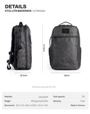 (PRE-ORDER) Ctactical CT21 LITE BACKPACK - ULTRA200X - BLACK