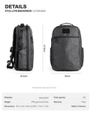 (PRE-ORDER) Ctactical CT21 LITE BACKPACK - ULTRA400X - BLACK
