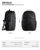 (PRE-ORDER) Ctactical CT21 PLUS BACKPACK - EPXL600 - MULTICAM BLACK