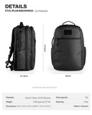 (PRE-ORDER) Ctactical CT21 PLUS BACKPACK - ULTRA400X - BLACK