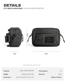 Ctactical CT3 Neo SLING BAG - ROBIC® Ripstop Nylon 420D