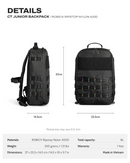 Ctactical CT Junior Backpack - ROBIC® Ripstop Nylon 420D / Blue Lining