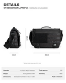 Ctactical Messenger Bag 14 - Cordura® Nylon 1000D