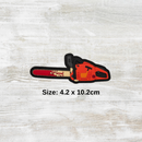 The Meniacc Chainsaw PVC Velcro Patch