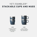 Yeti Rambler® 6 oz Stackable Mugs  WITH DURASIP™ CERAMIC LINING