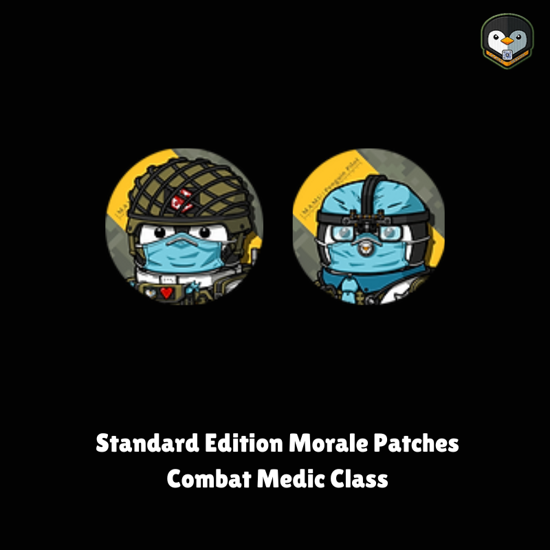 |M.A.M.U| Penguin Standard Edition Morale Patches - Combat Medic Class