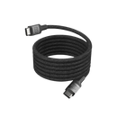 Scosche Strikeline Magnetic USB-C to USB-C Braided Magnetic Cable 0.9m - Black
