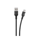 Scosche Strikeline Magnetic USB-C to USB-A Braided Magnetic Cable 0.9m - Black
