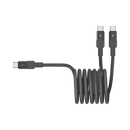 Momax Mag.Link | Magnetic USB-C to 2 USB-Cs Cable 100W 2m