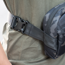 Chuyenbags Urban Sling Crossbody Bag | Black Camo