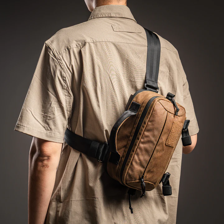 Ctactical CT5 EDC Sling Pack - Waxed Canvas