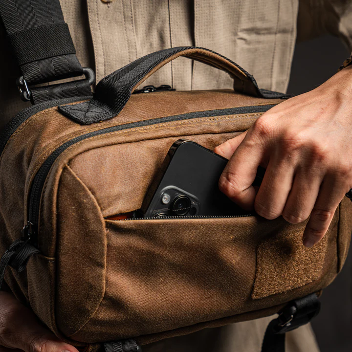 Ctactical CT5 EDC Sling Pack - Waxed Canvas