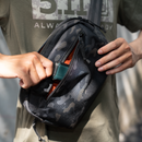 Chuyenbags Urban Sling Crossbody Bag | Black Camo