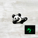 The Meniacc Dab Panda PVC Velcro Patch