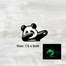 The Meniacc Dab Panda PVC Velcro Patch