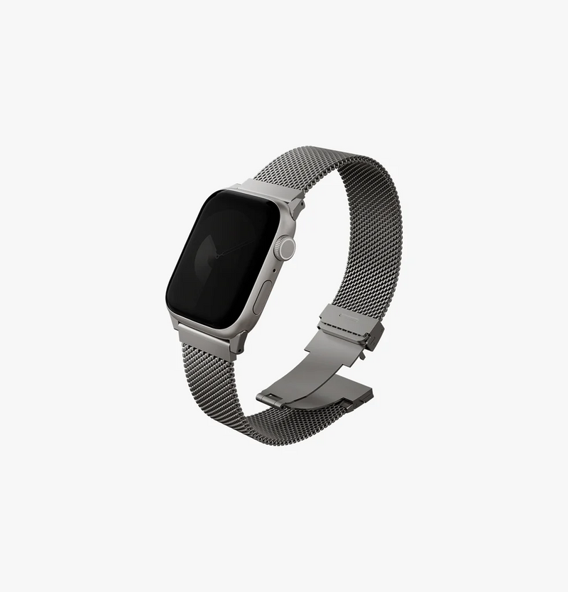 UNIQ Dante Pro Self-Adjustable Mesh Steel Band For Apple Watch 49/46/45/44mm