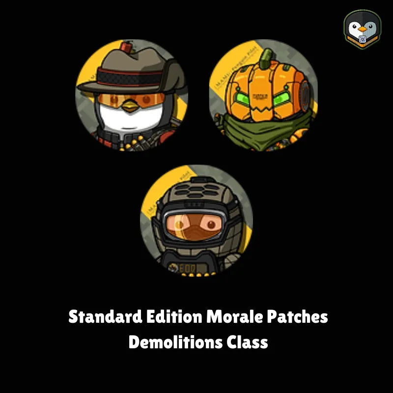 |M.A.M.U| Penguin Standard Edition Morale Patches - Demolitions Class