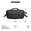 (Nov Promo) Tomtoc Wander T26 Daily Sling Bag - Black