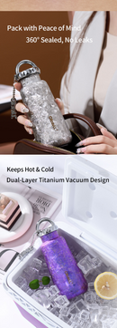 Oball Goddess Titanium Pocket Bottle