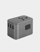 Energea TravelWorld | 35.5W Travel Adapter - Gunmetal