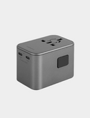 Energea TravelWorld GaN65 | 65W Travel Adapter - Gunmetal