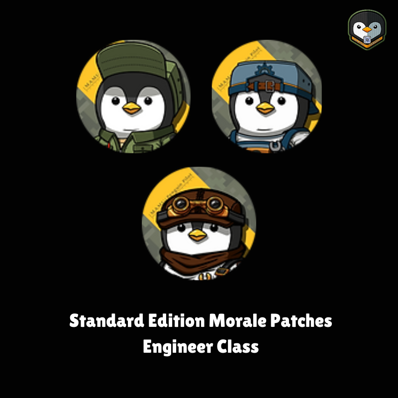 |M.A.M.U| Penguin Standard Edition Morale Patches - Engineer Class