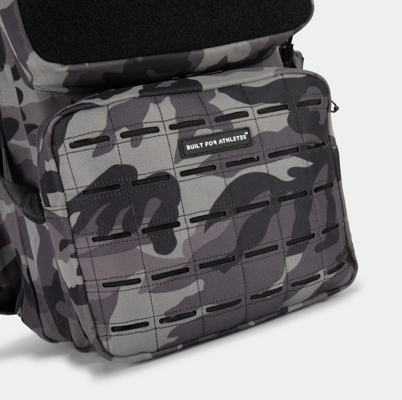 Built For Athletes  - Pro Series 45L Gym Backpack - Grey Camo