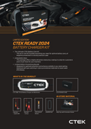 (Limited Time) Ctek CT5 TIME TO GO Smart Car Battery Charger 6 in 1 Value Pack