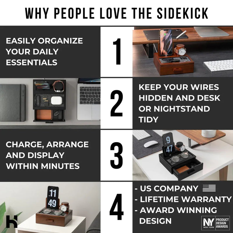(Markdown) Holme & Hadfield The Sidekick - Walnut