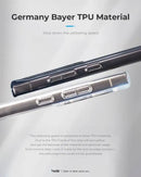 Hoda Crystal Pro Magnet Glass Case Military Standard For Samsung Galaxy S24 Ultra