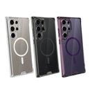 Hoda Crystal Pro Magnet Glass Case Military Standard For Samsung Galaxy S24 Ultra