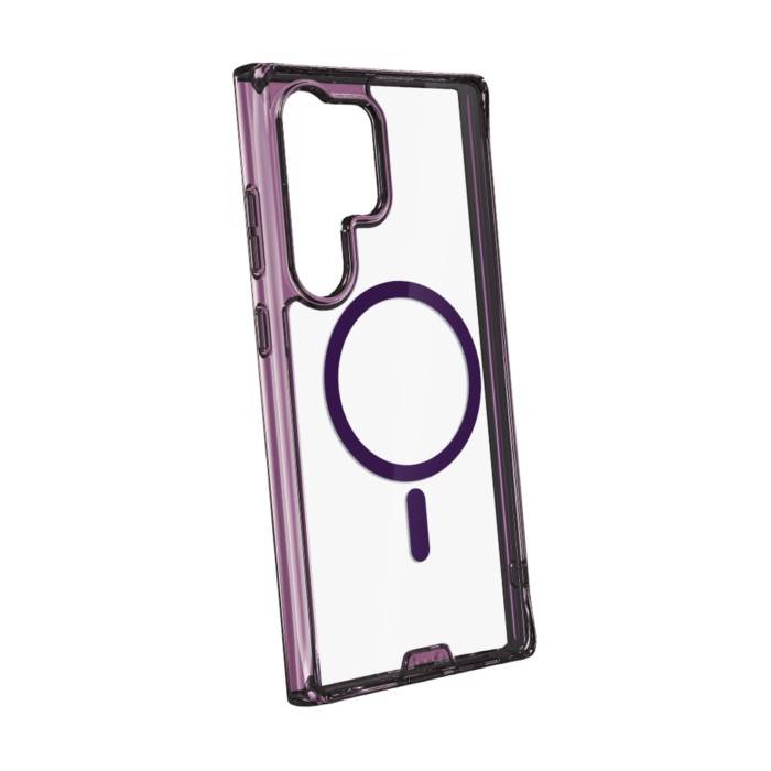 Hoda Crystal Pro Magnet Glass Case Military Standard For Samsung Galaxy S24 Ultra