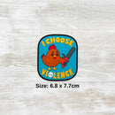 The Meniacc I Choose Violence Chick PVC Velcro Patch