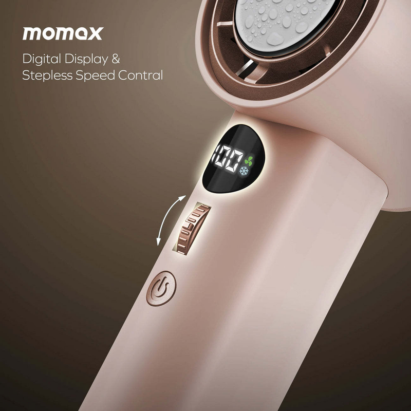 Momax 1°Go Portable Handheld High Speed Fan With Icy Cooling Plate