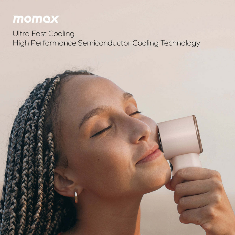 Momax 1°Go Portable Handheld High Speed Fan With Icy Cooling Plate
