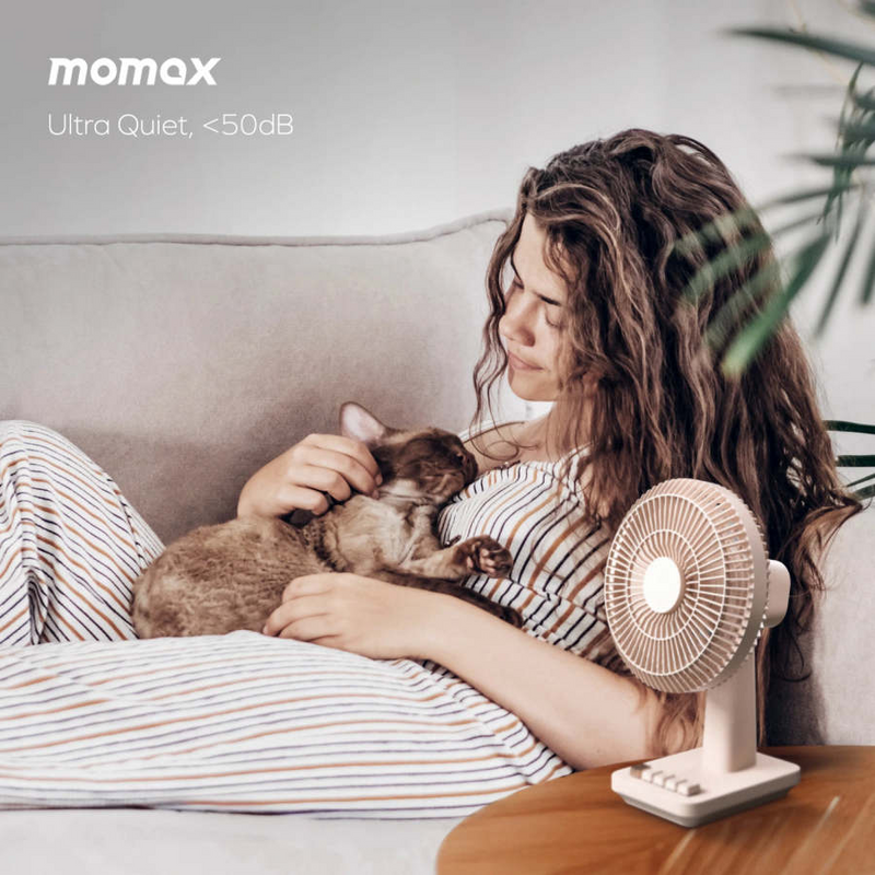 Momax 1°Pod Desktop Wireless Ultra Quiet Mini Fan