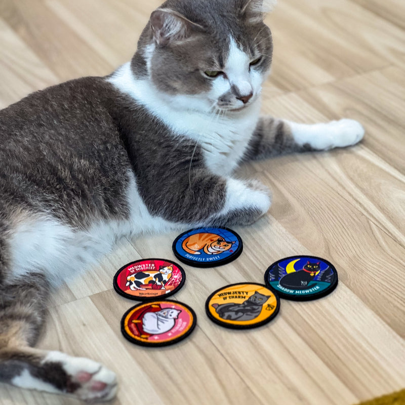 Oribags Kucing Kita Patch Collection - Royal Meowness