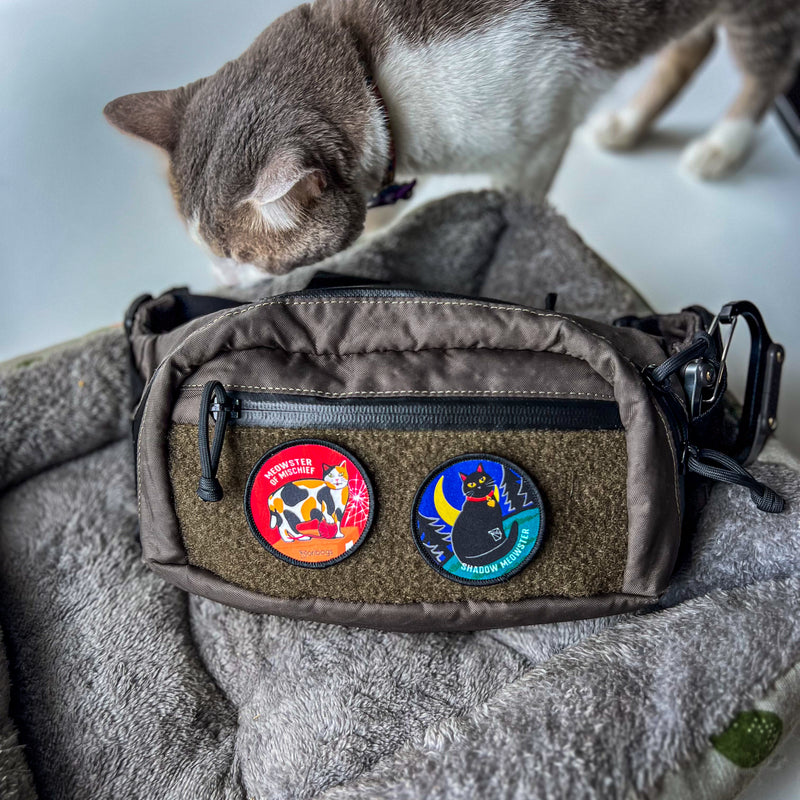 Oribags Kucing Kita Patch Collection - Shadow Meowster