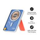 Momax x Gundam 1-Power X Pro | Magnetic Wireless Power Bank 5000mAh With Built-In USB-C Cable - Limited Edition