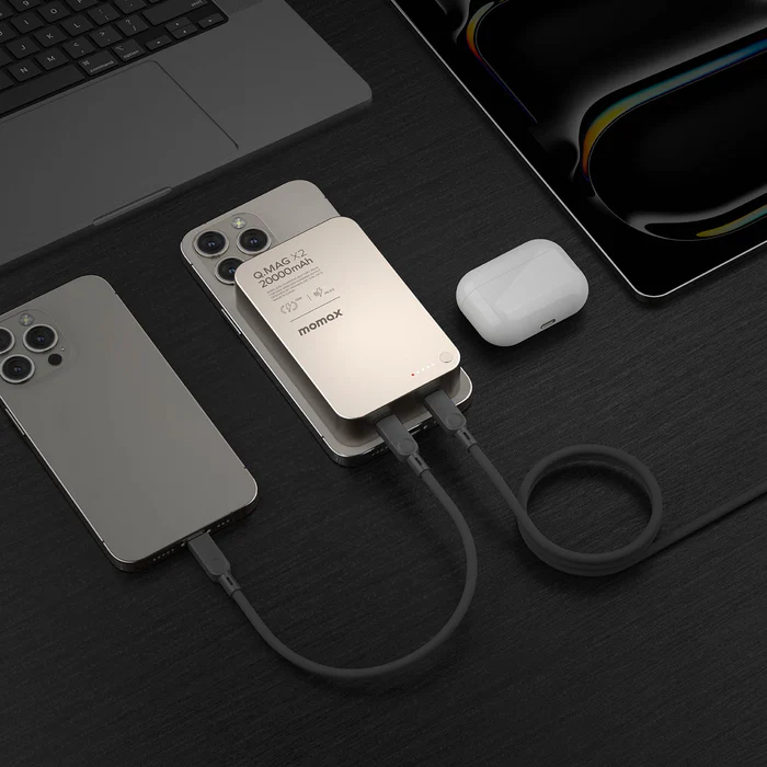 Momax Q.MAG X2 | Magnetic Wireless Power Bank 20000mAh - Gen 2