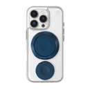 (Markdown) STM Goods Roll Spin Magsafe Case for iPhone 16 Series - Clear/ Blue